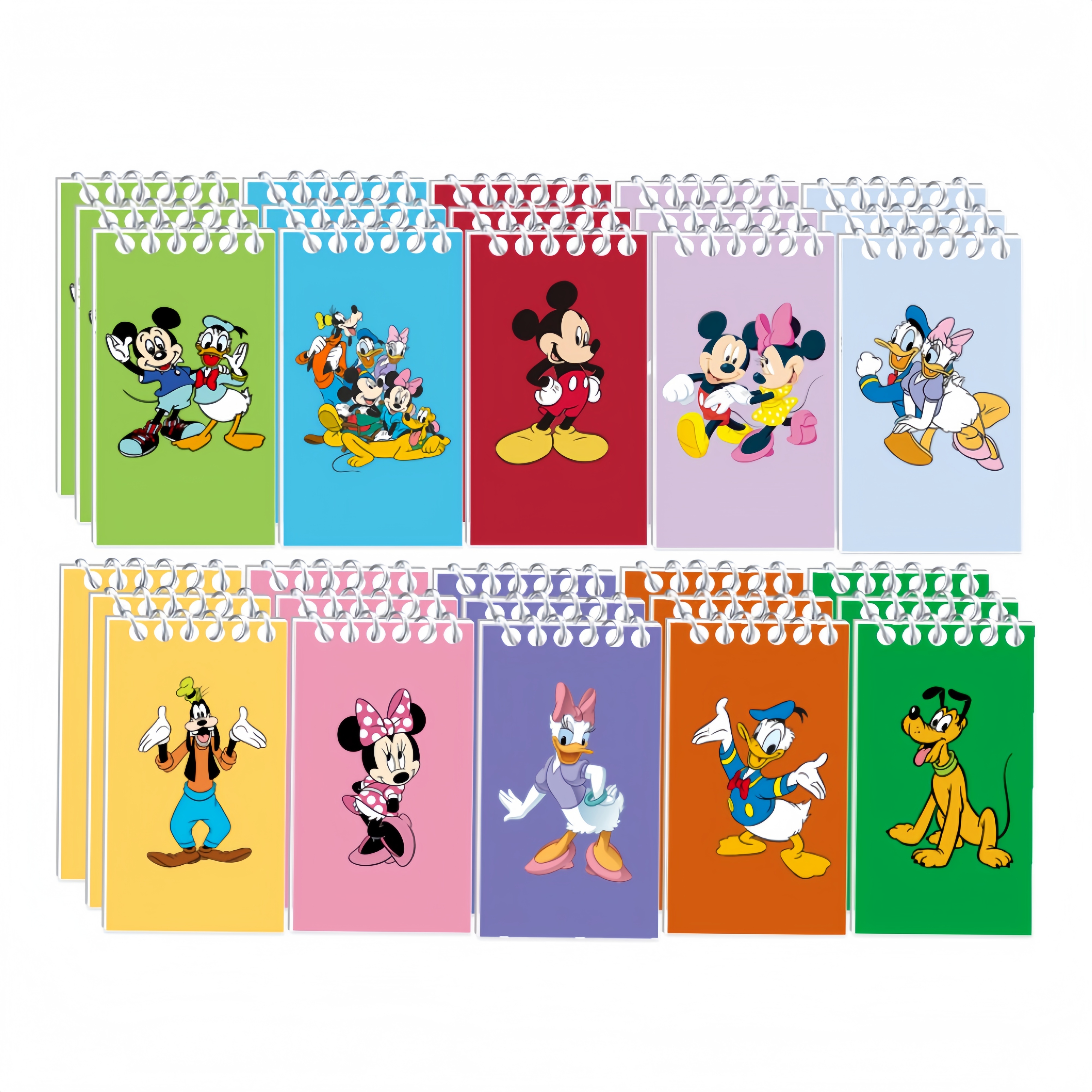 Wedding Day Supply List - Mickey Spiral Book Coil Notebook Minnie