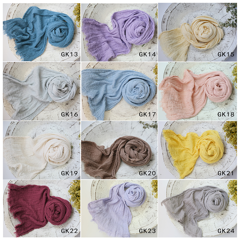 Photo Booth Prop - Seersucker Wrap Newborn Photography Props Soft