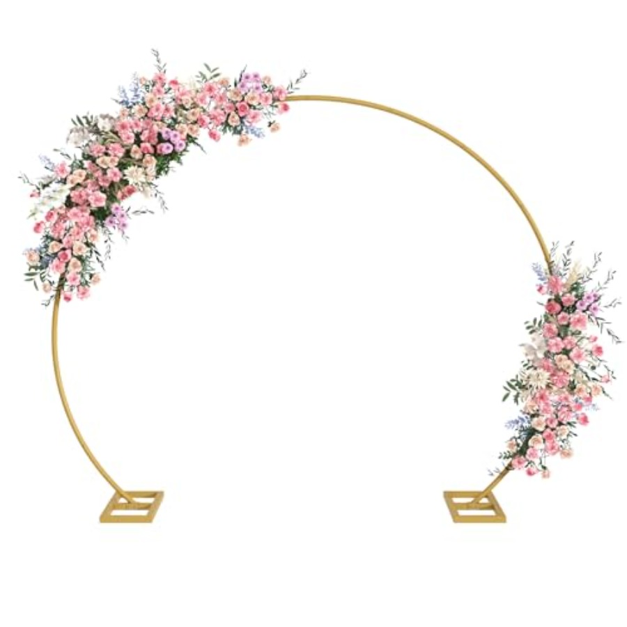 Wedding Balloon Arch - Metal Arch Backdrop Stand Balloon Arch