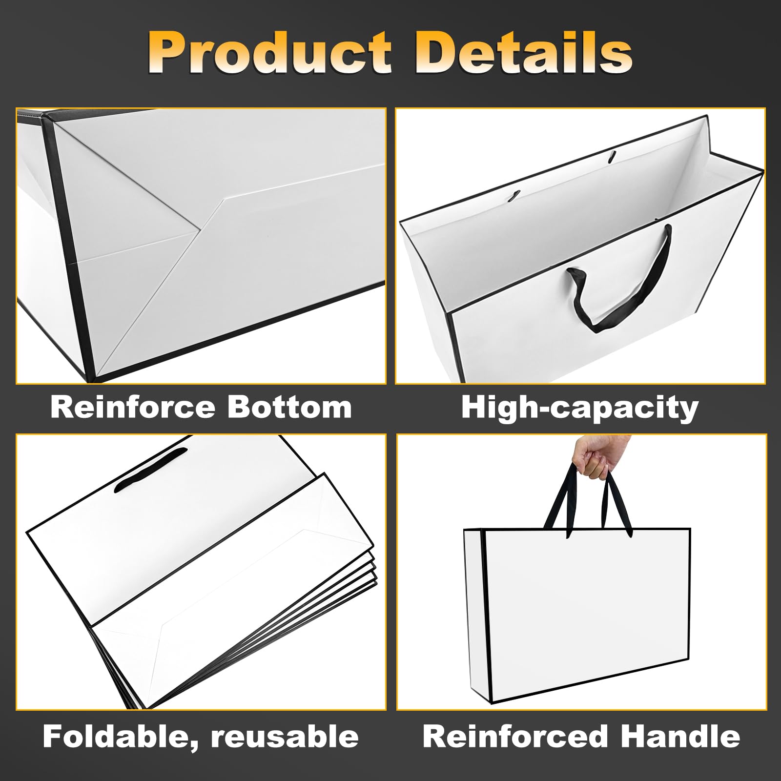 10pcs Gift Packaging White Pap - Wedding Supply Shops incelemesi ve fiyatı