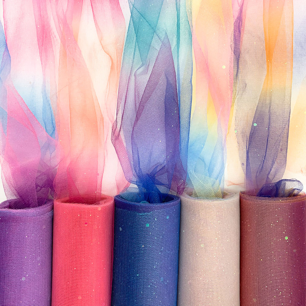 10Yards Rainbow Glitter Tulle  - Table Runner Sequin incelemesi ve fiyatı