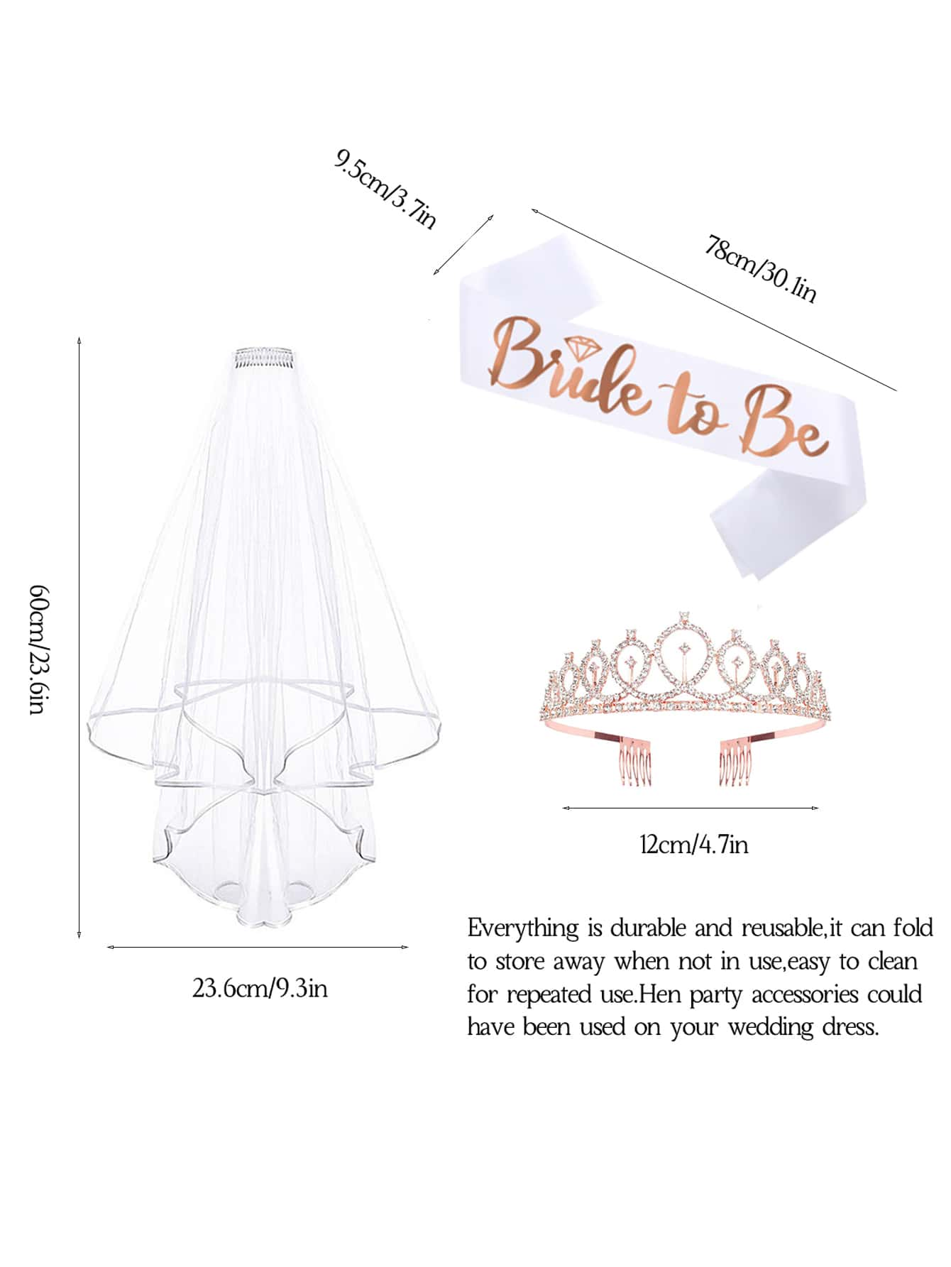 Hen Party Bride to Be Set Incl - Bride Tribe Sash incelemesi ve fiyatı