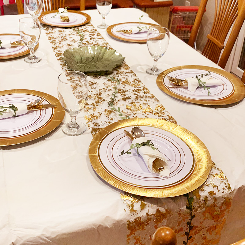 273/500cm Wedding Table Runner - Table Runner Sequin incelemesi ve fiyatı