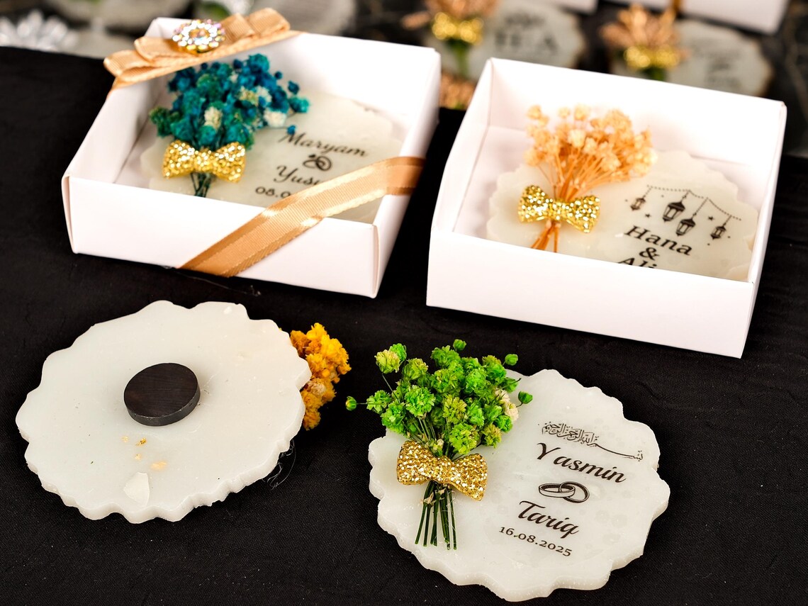 Personalized Wedding Magnet Fa - Wedding Package Gold incelemesi ve fiyatı