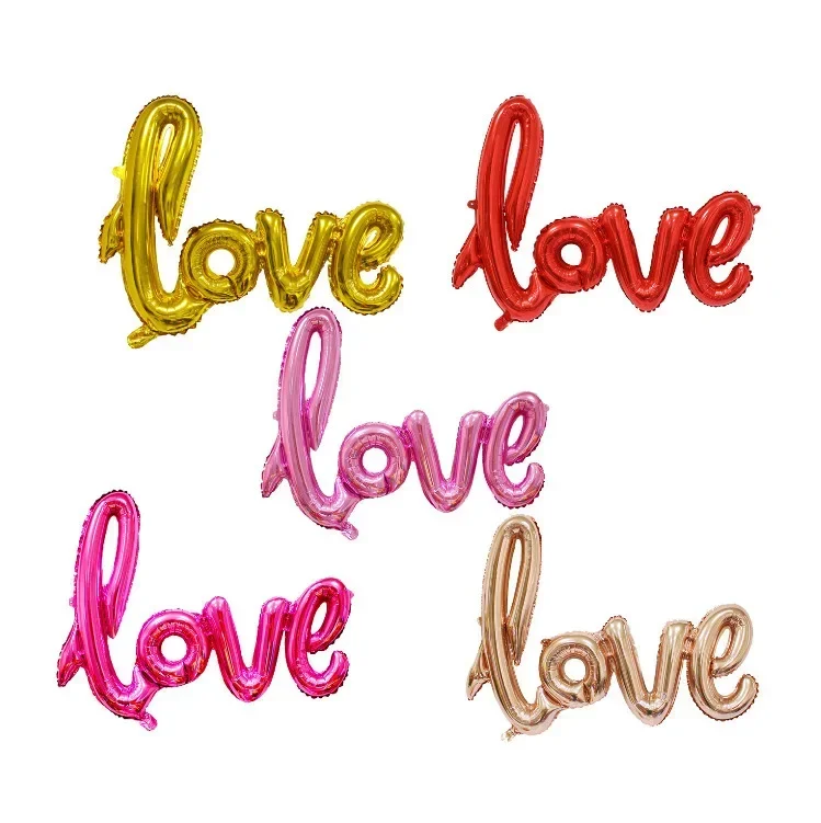 1pc Small Love Letter Foil Bal - Wedding Qq incelemesi ve fiyatı
