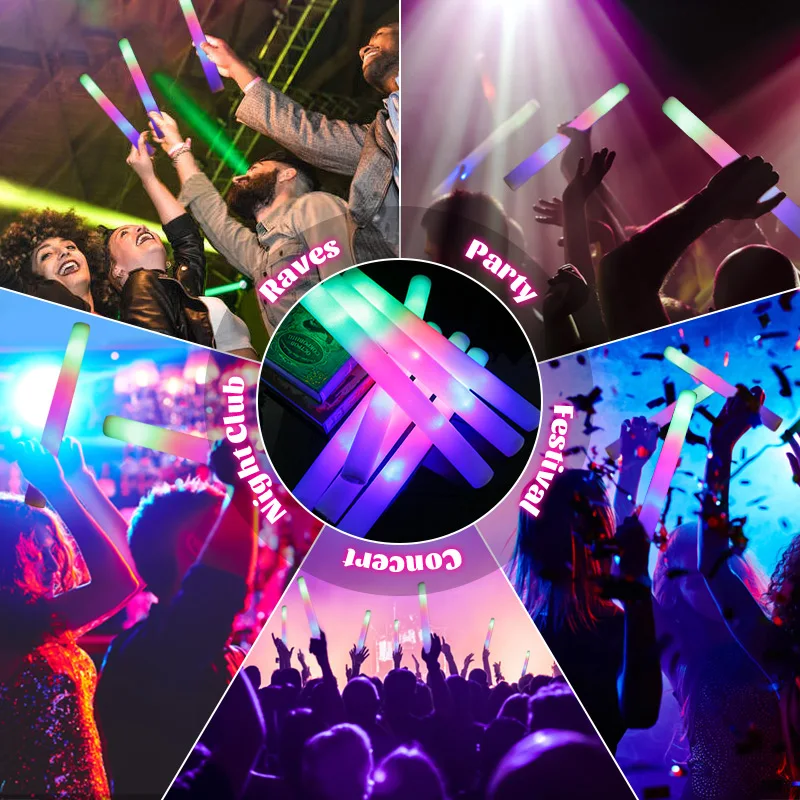 15/30Pcs LED Glow Sticks Bulk  - Wedding Supply In Bulk incelemesi ve fiyatı