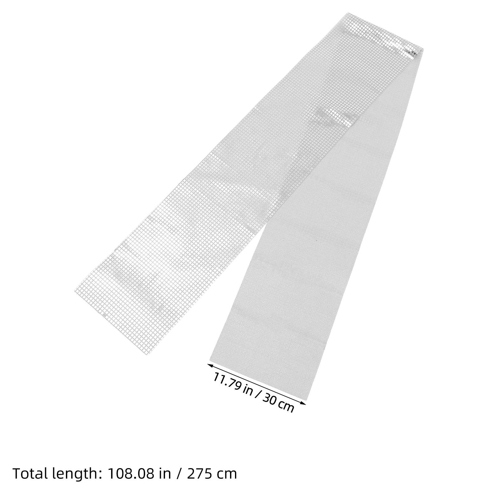 Silver Sequin Table Runner 275 - Table Runner Sequin incelemesi ve fiyatı