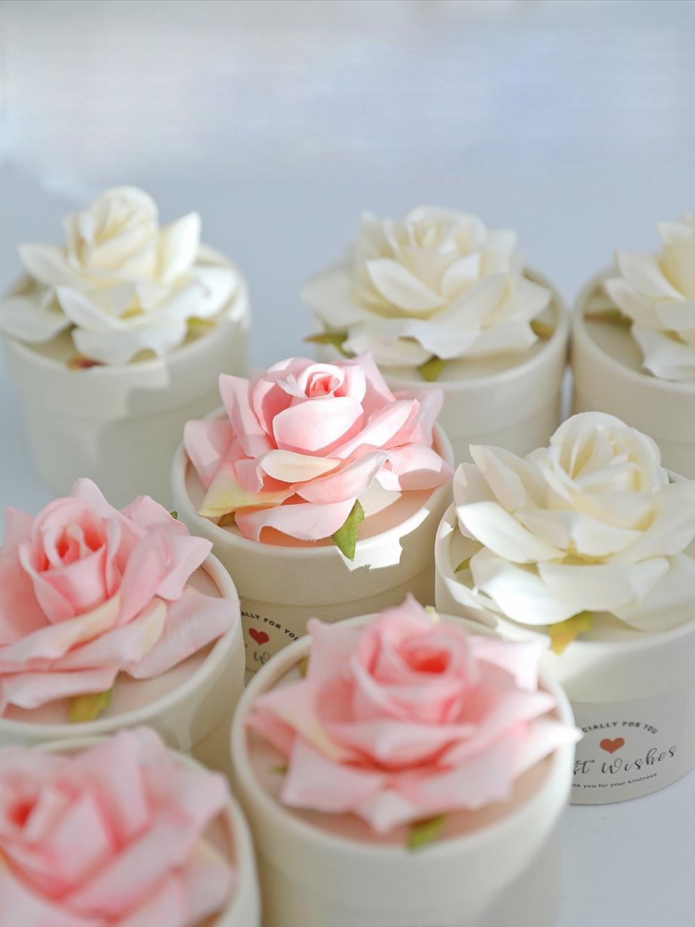 Cylindrical Rose Gift Box, Wed - Wedding Supply Wholesale incelemesi ve fiyatı