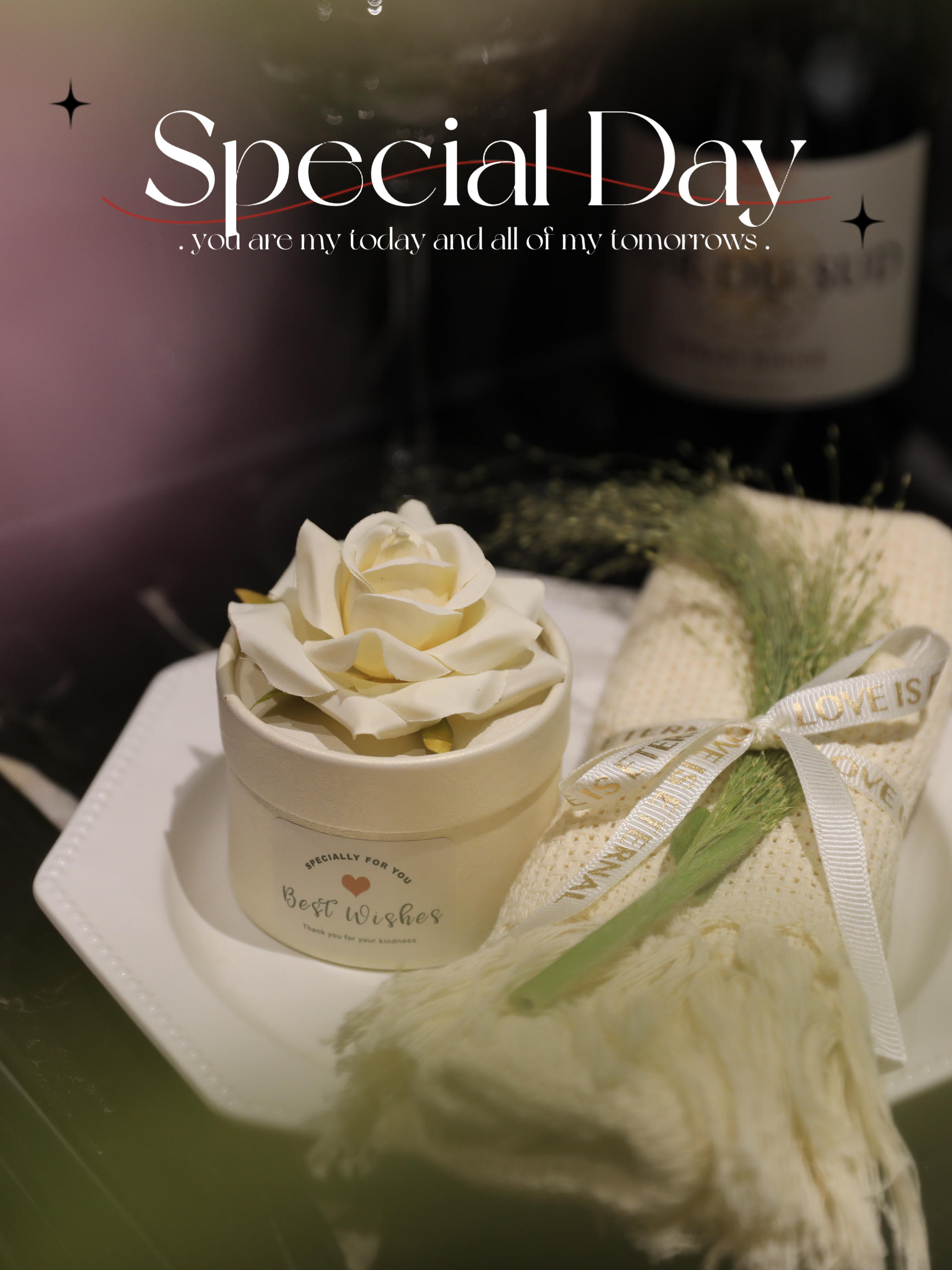 Cylindrical Rose Gift Box, Wed - Wedding Supply Wholesale incelemesi ve fiyatı