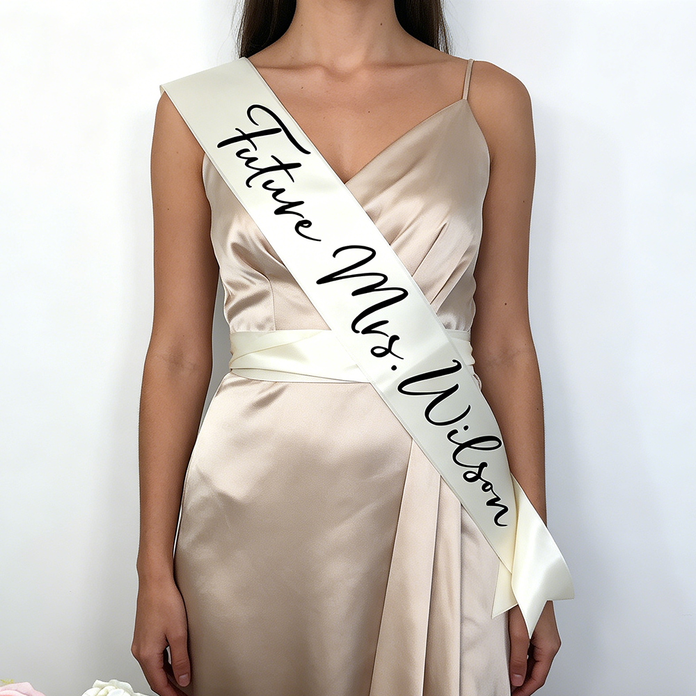 Custom Future Mrs Sash Bachelo - Bride Tribe Sash incelemesi ve fiyatı