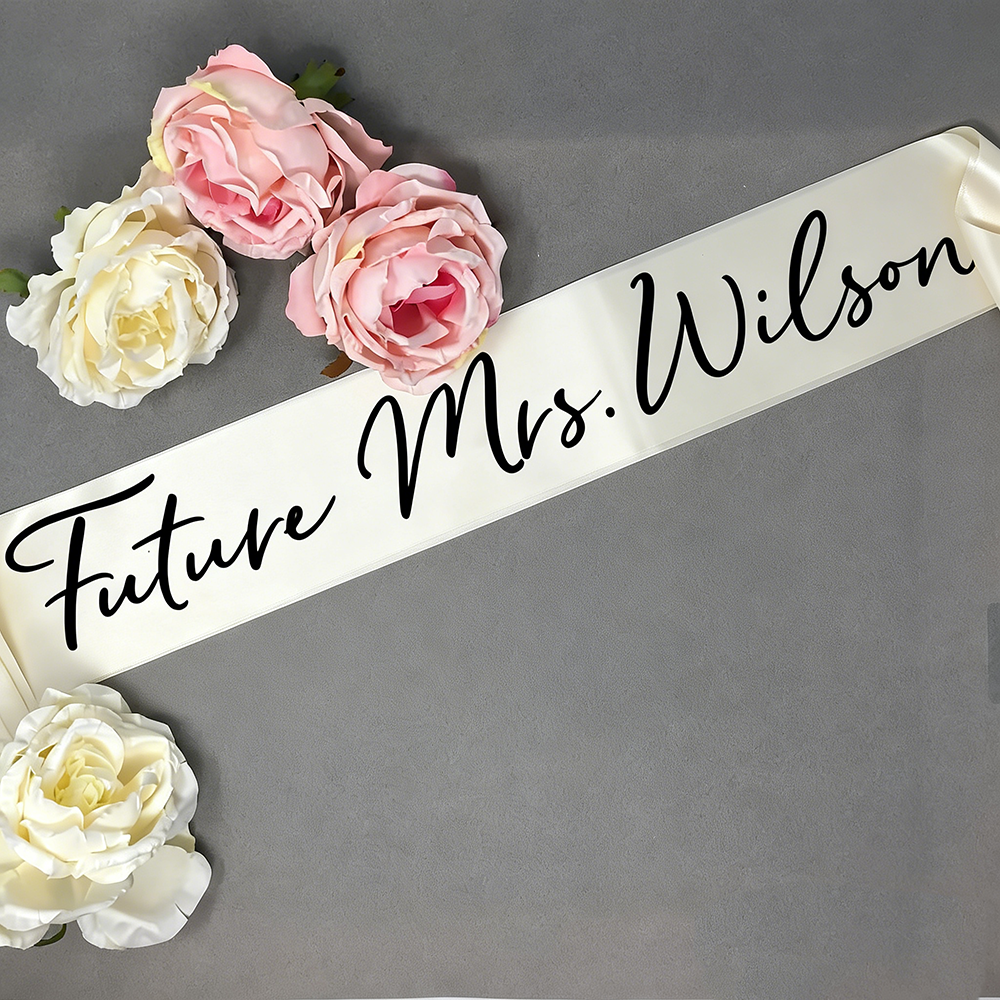 Custom Future Mrs Sash Bachelo - Bride Tribe Sash incelemesi ve fiyatı