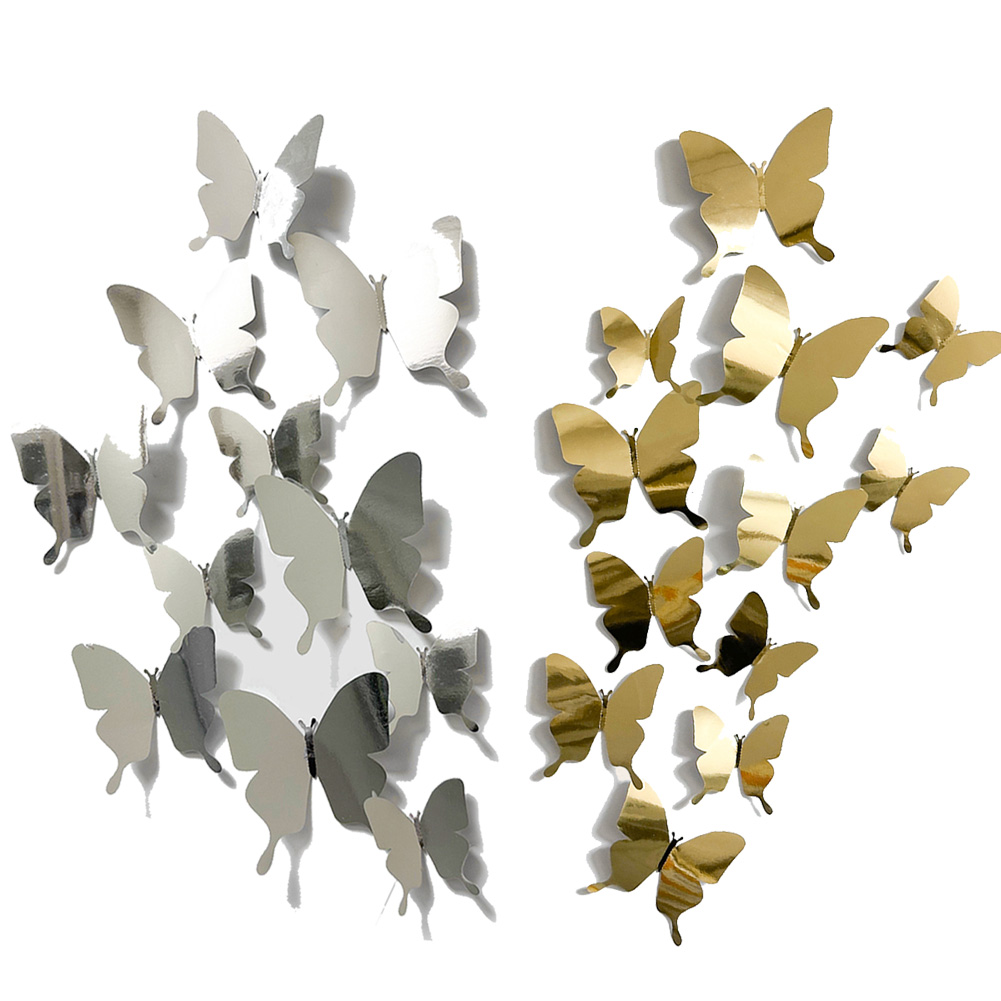 12 Pcs Gold Silver Reflective  - Wedding Package Gold incelemesi ve fiyatı