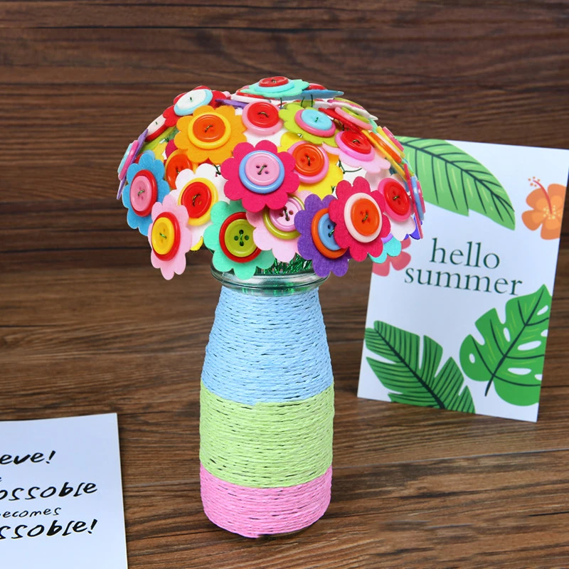 Flower Craft Kit Bouquet with  - Flower Girl Basket incelemesi ve fiyatı