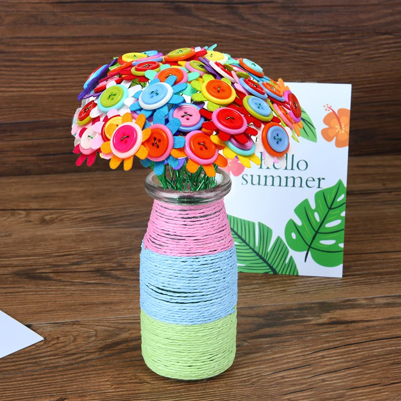Flower Craft Kit Bouquet with  - Flower Girl Basket incelemesi ve fiyatı