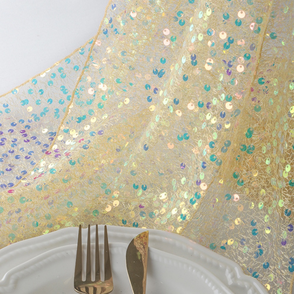 1pc 180/275cm Sequined Mermaid - Table Runner Sequin incelemesi ve fiyatı