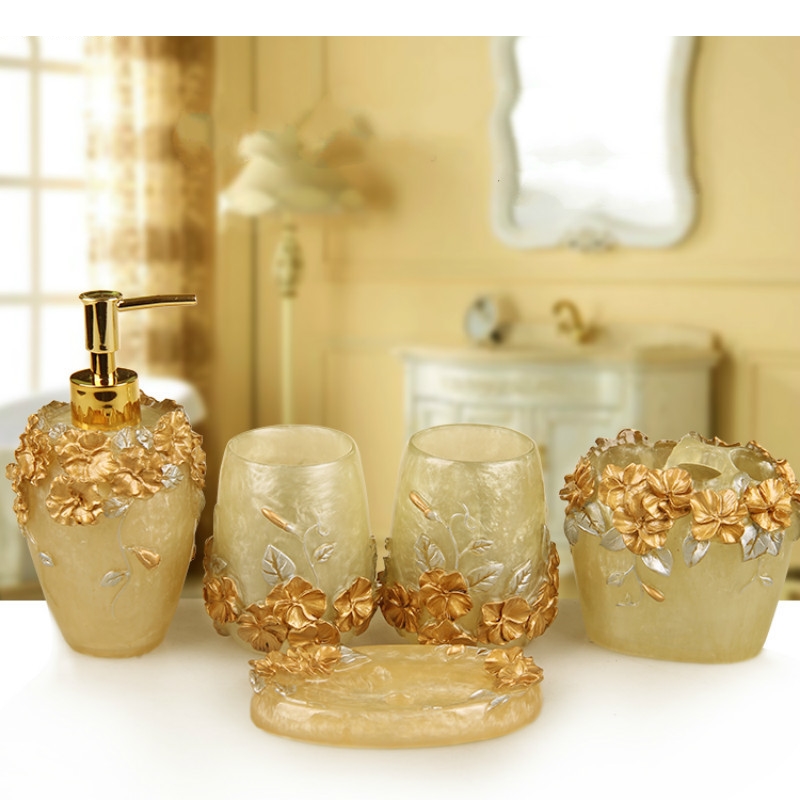 European Style Emboss Resin Ba - Wedding Bathroom Supply Kit incelemesi ve fiyatı