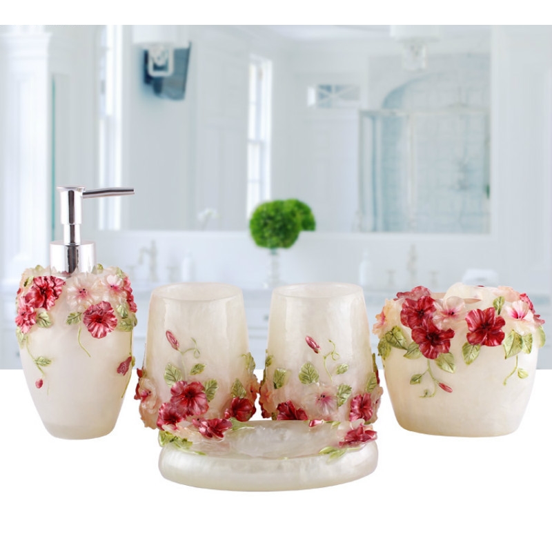 European Style Emboss Resin Ba - Wedding Bathroom Supply Kit incelemesi ve fiyatı