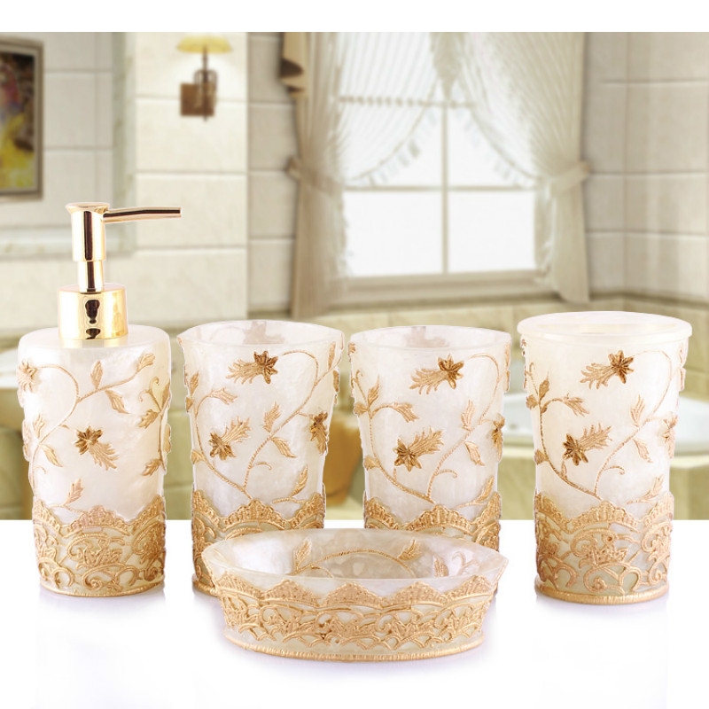 European Style Emboss Resin Ba - Wedding Bathroom Supply Kit incelemesi ve fiyatı