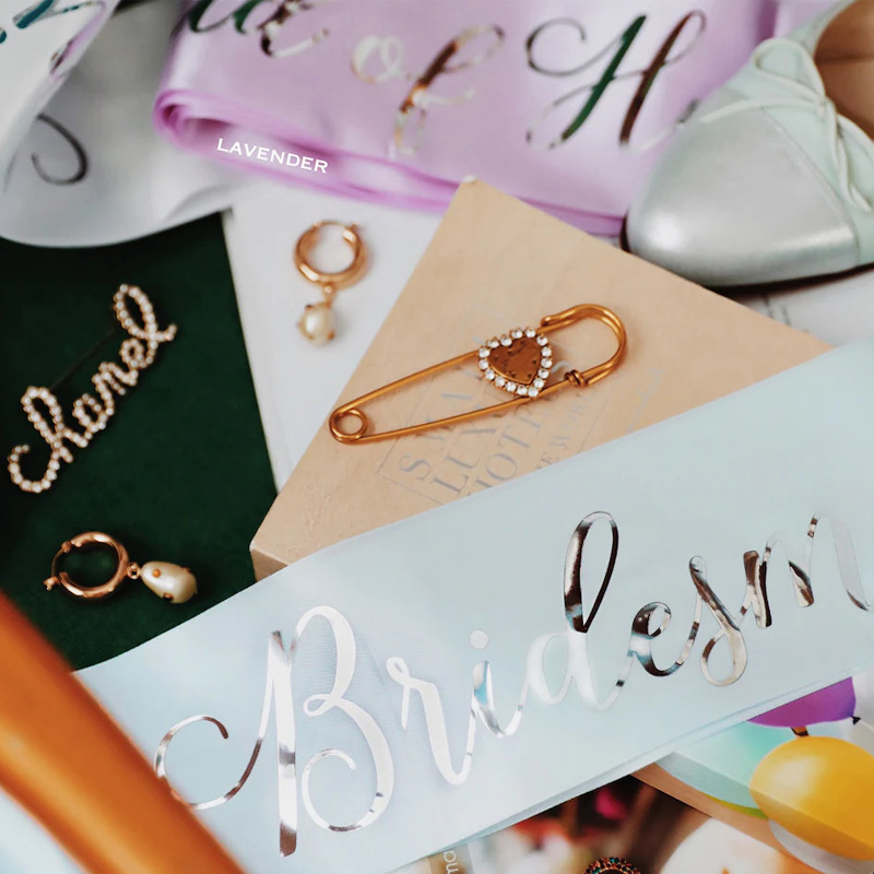 Custom Bridal Sash Bachelorett - Bride Tribe Sash incelemesi ve fiyatı