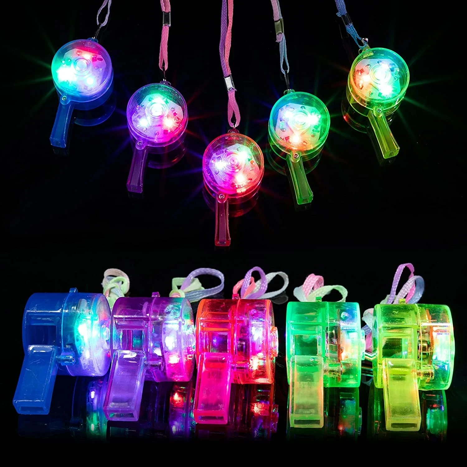 LED Light Up Whistle Glow Whis - Wedding Supply In Bulk incelemesi ve fiyatı
