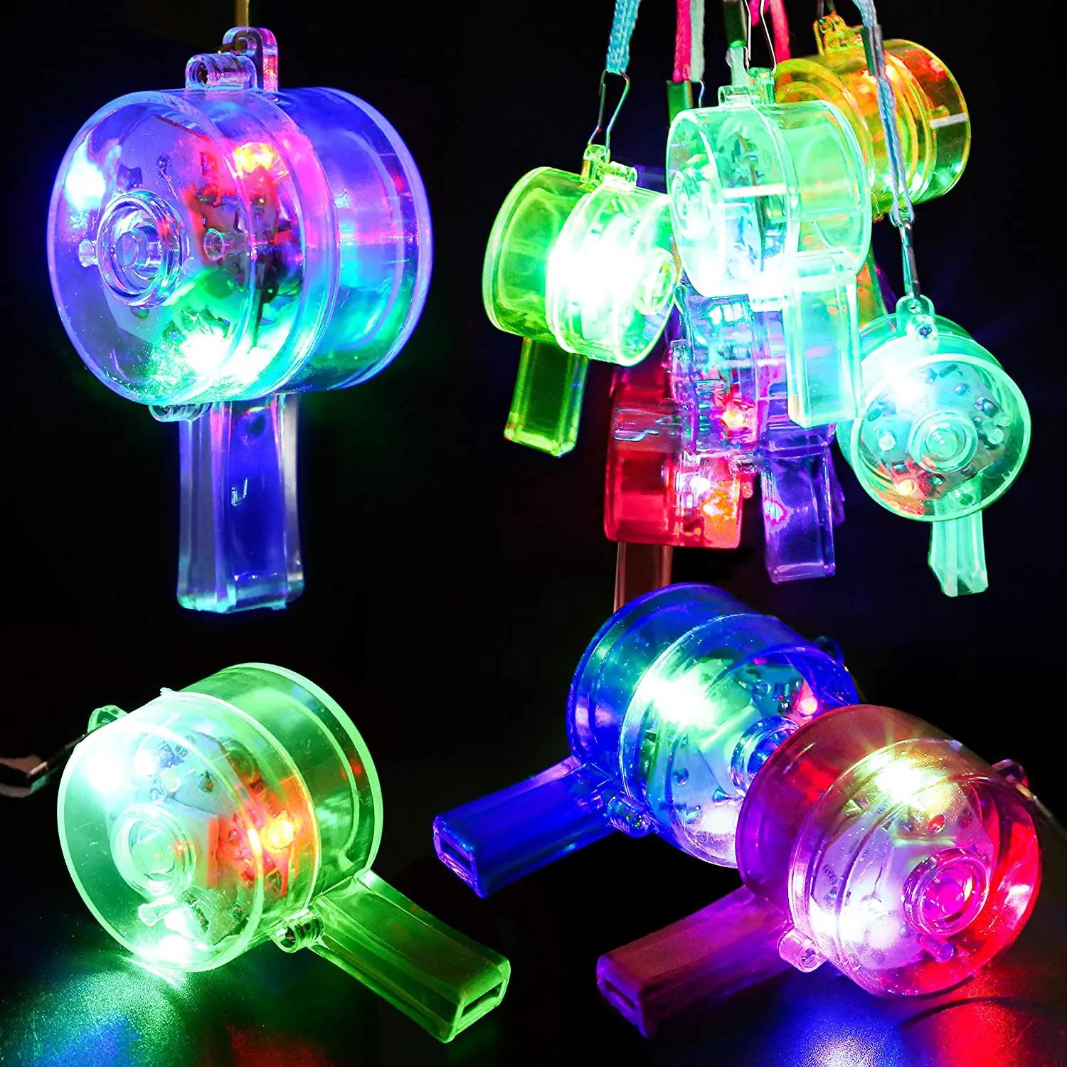 LED Light Up Whistle Glow Whis - Wedding Supply In Bulk incelemesi ve fiyatı