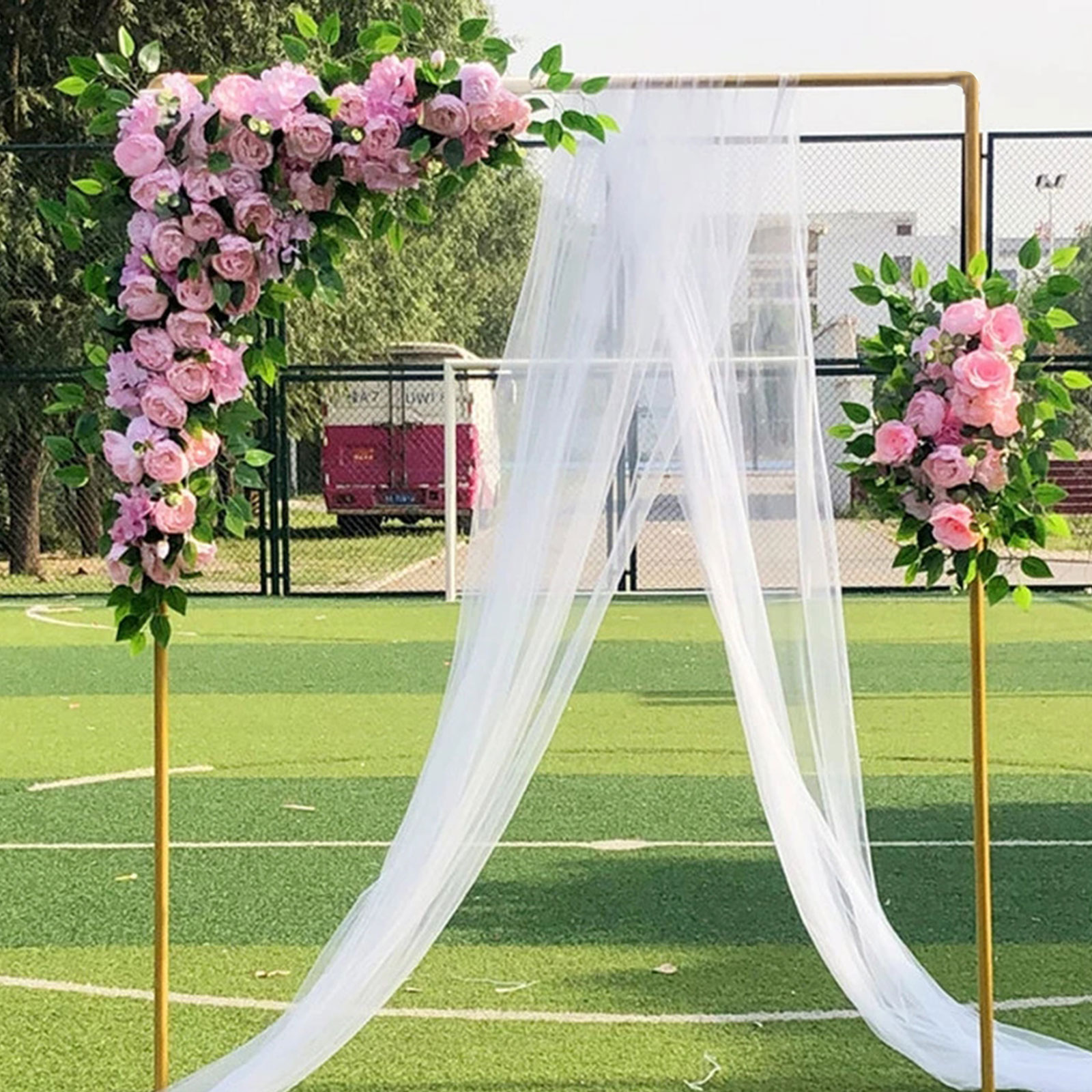 2.1x2m / 79x83inch Gold Weddin - Wedding Balloon Arch incelemesi ve fiyatı