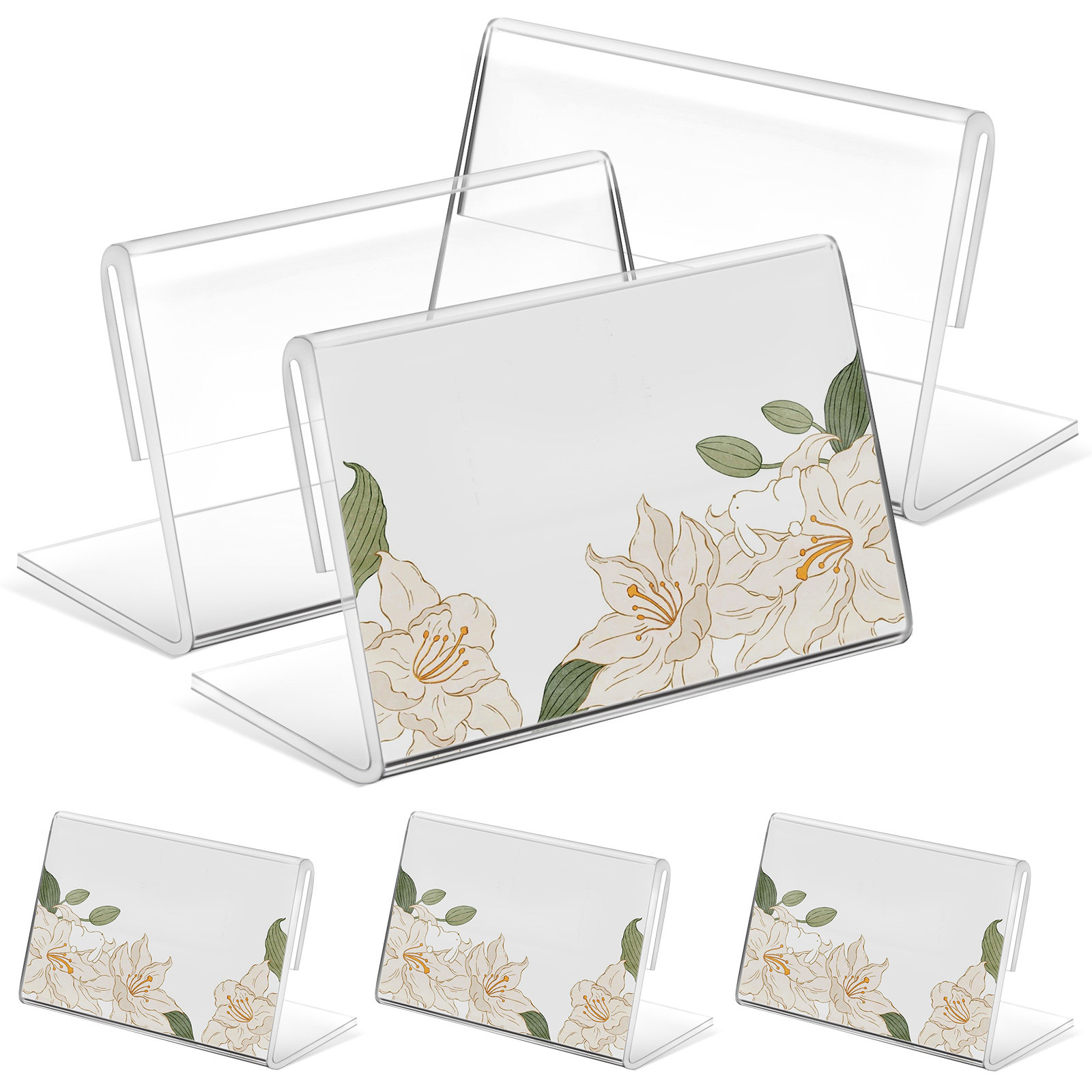 40 Pcs Sign Holders Card Displ - Place Card Holder incelemesi ve fiyatı