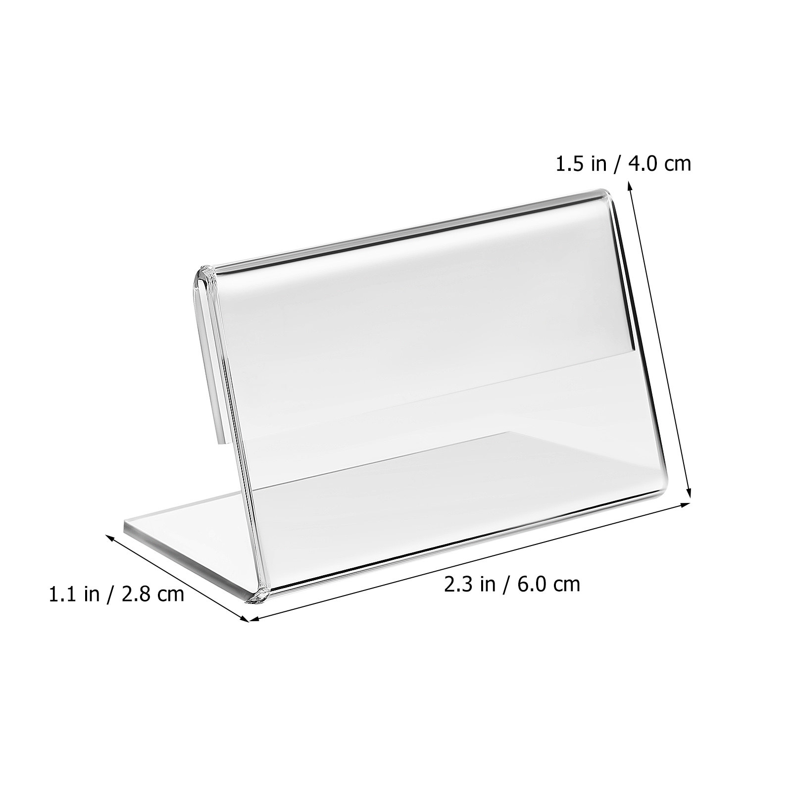 40 Pcs Sign Holders Card Displ - Place Card Holder incelemesi ve fiyatı