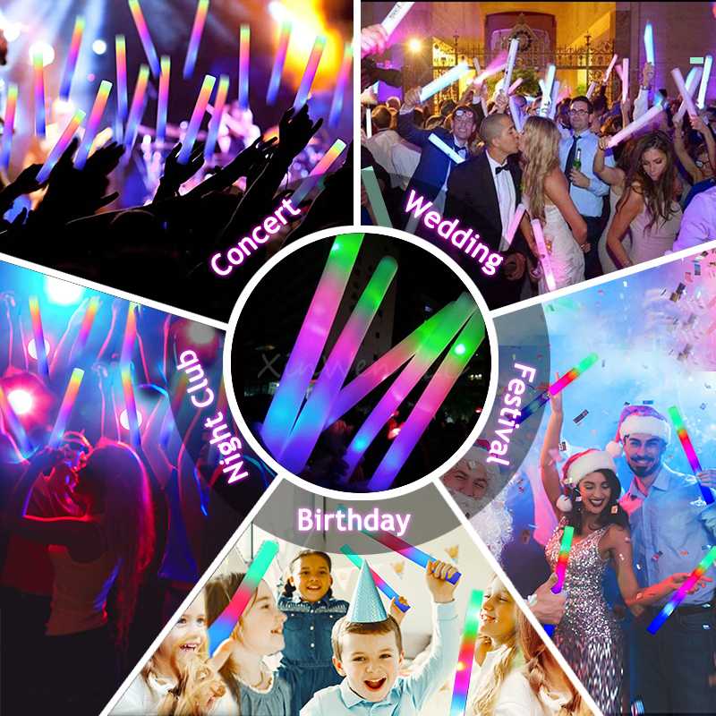 15/30Pcs RGB LED Party Supplie - Wedding Supply In Bulk incelemesi ve fiyatı