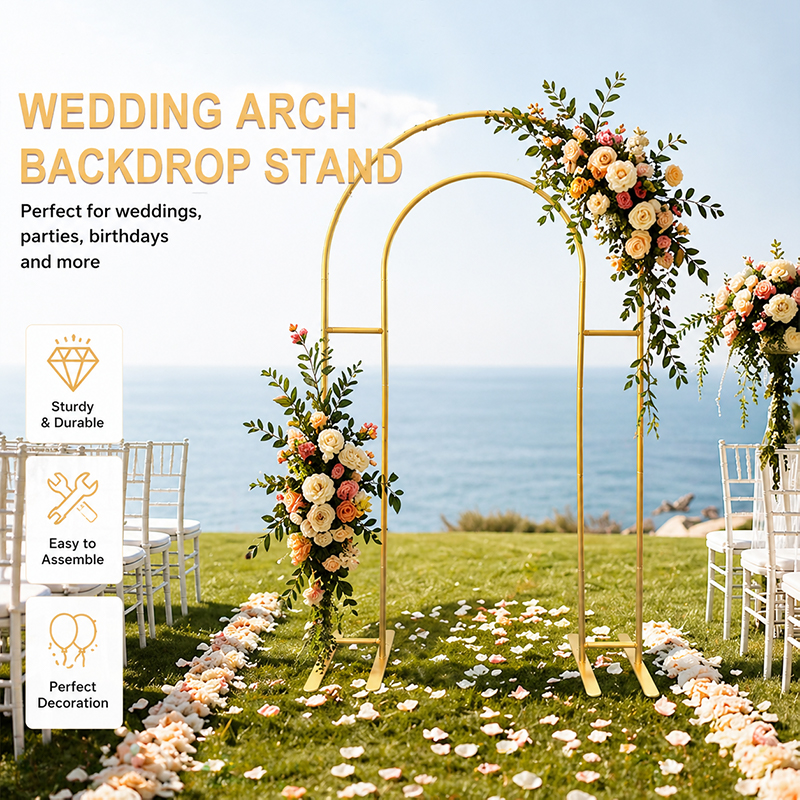 Open Arch Backdrop Stand, Doub - Wedding Balloon Arch incelemesi ve fiyatı