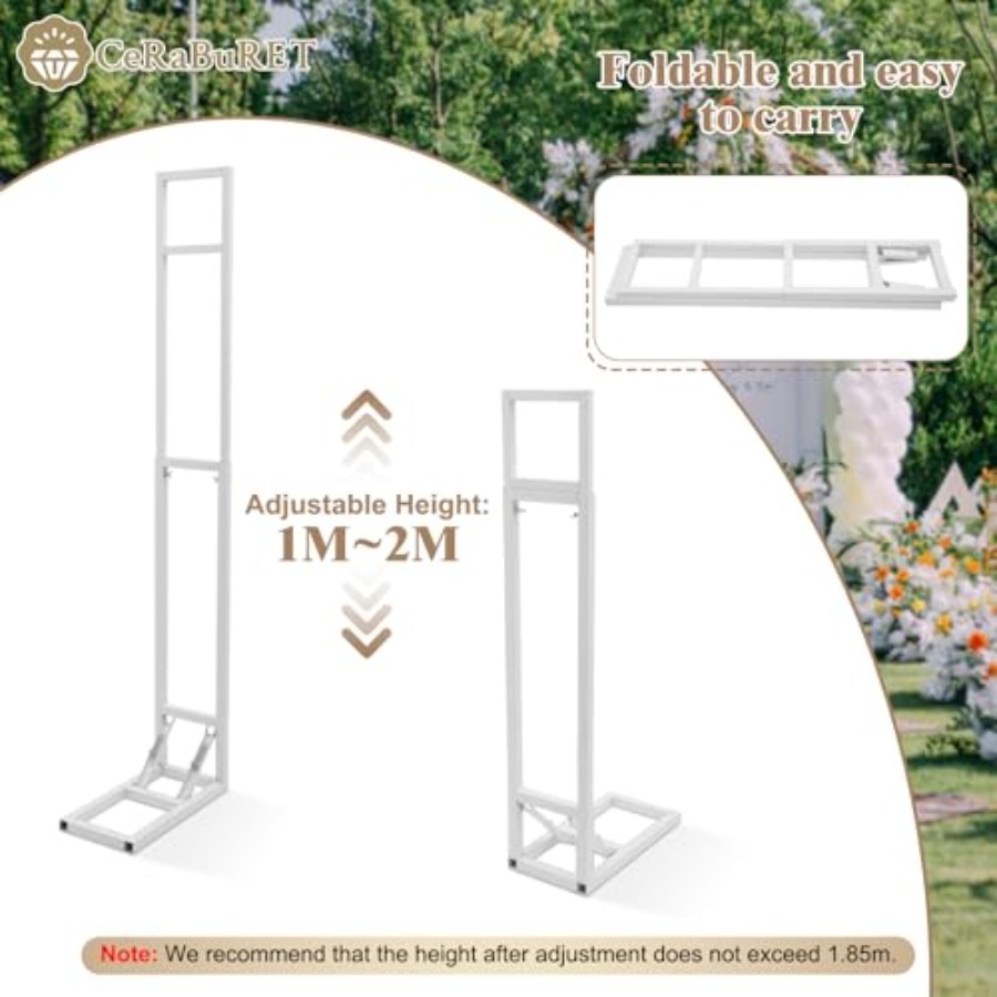 4PCS Wedding Arch Backdrop Sta - Wedding Balloon Arch incelemesi ve fiyatı