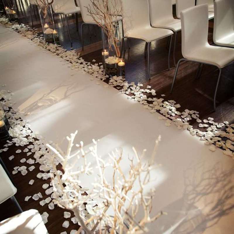 Wedding White Carpet  Aisle Ru - Aisle Runner White incelemesi ve fiyatı