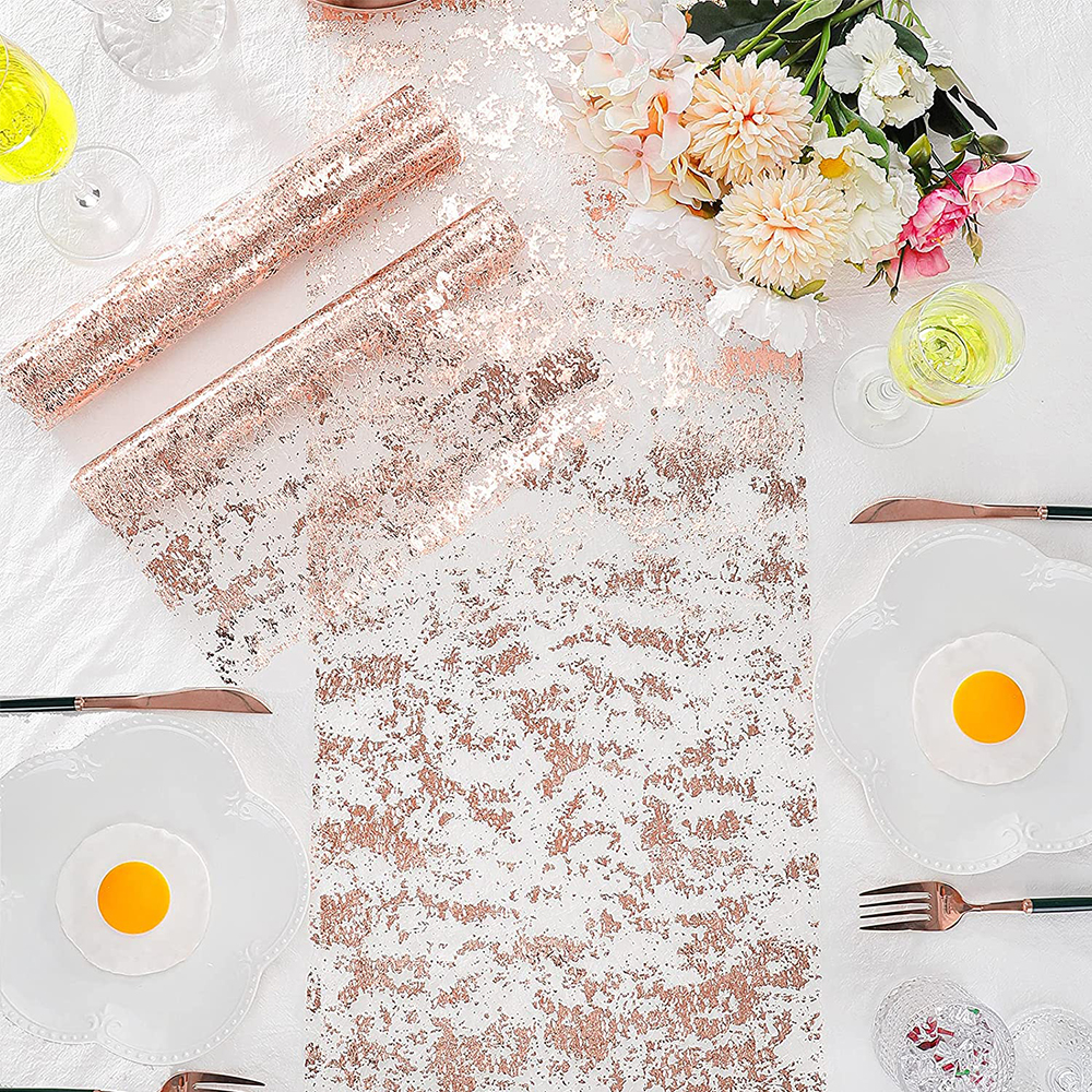 Metallic Gold Table Runner 300 - Table Runner Sequin incelemesi ve fiyatı