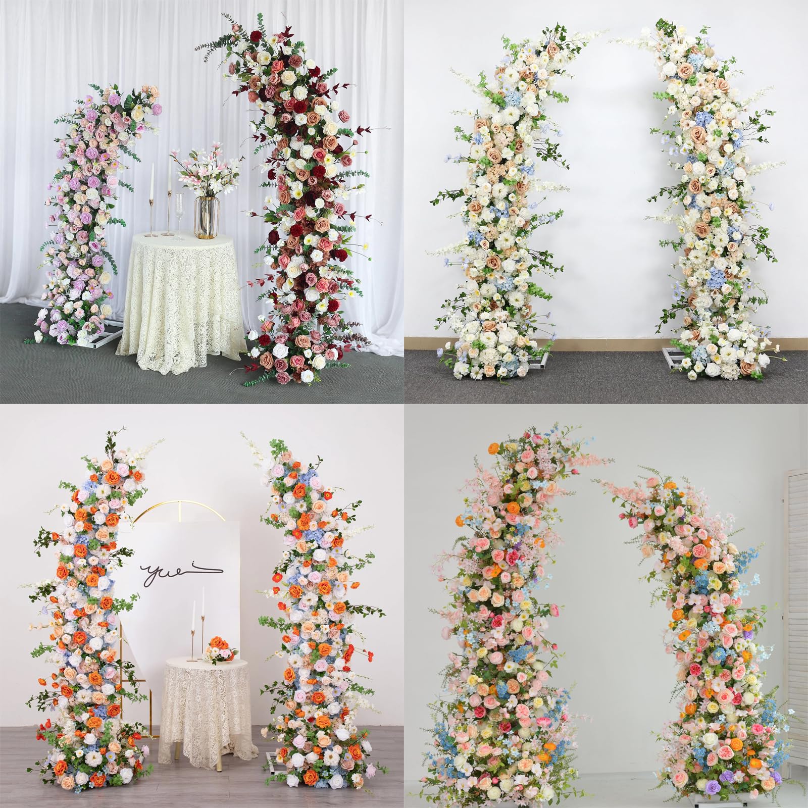 Half Arch Balloon Stand, Flowe - Wedding Balloon Arch incelemesi ve fiyatı