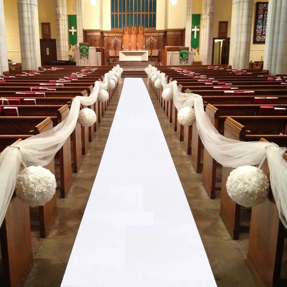 Romantic White Carpet Wedding  - Aisle Runner White incelemesi ve fiyatı