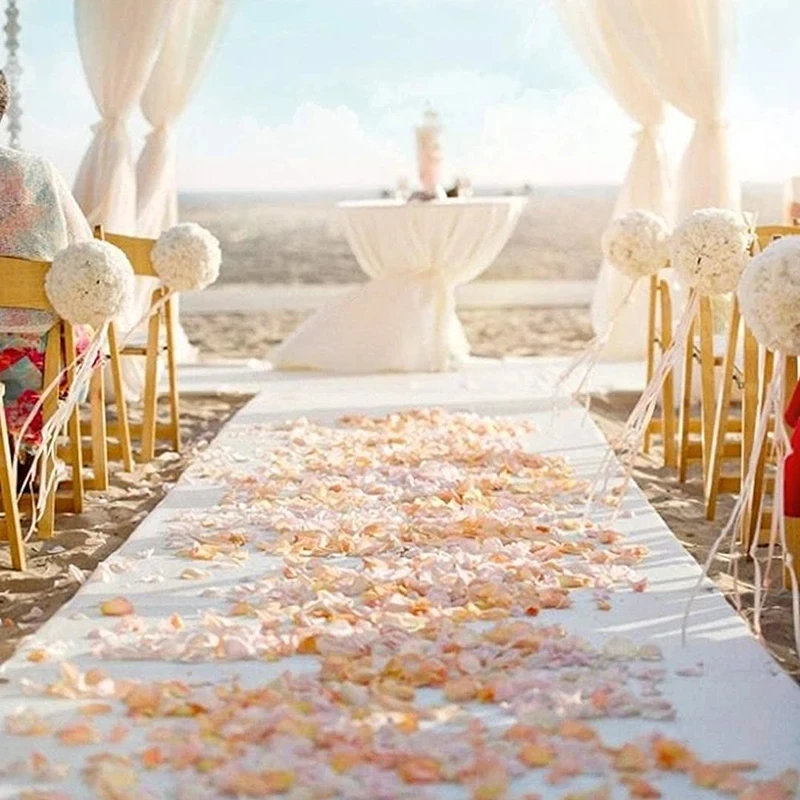 Romantic White Carpet Wedding  - Aisle Runner White incelemesi ve fiyatı