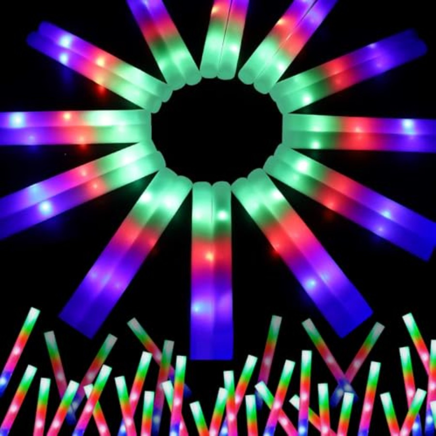 PCS LED Foam Glow Sticks Bulk, - Wedding Supply In Bulk incelemesi ve fiyatı