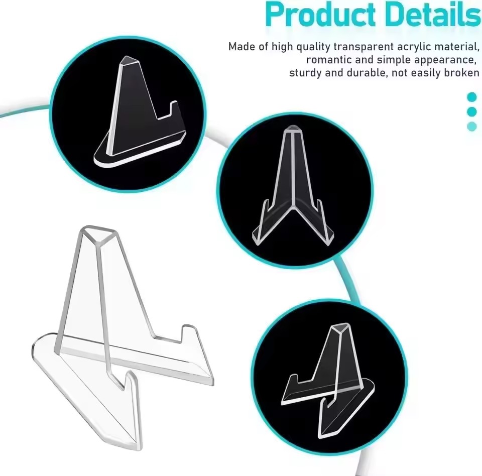 30-1PCS Triangular Card Displa - Place Card Holder incelemesi ve fiyatı