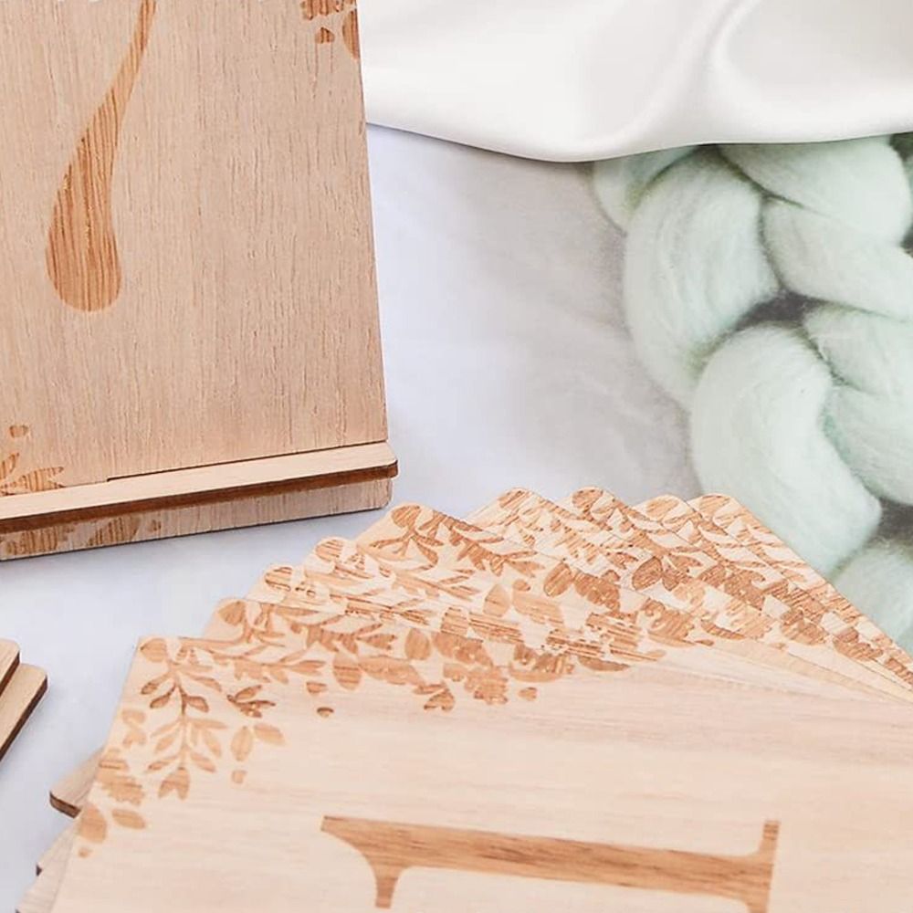 10pcs 1-10 Numbers Wooden Tabl - Table Number Gold incelemesi ve fiyatı