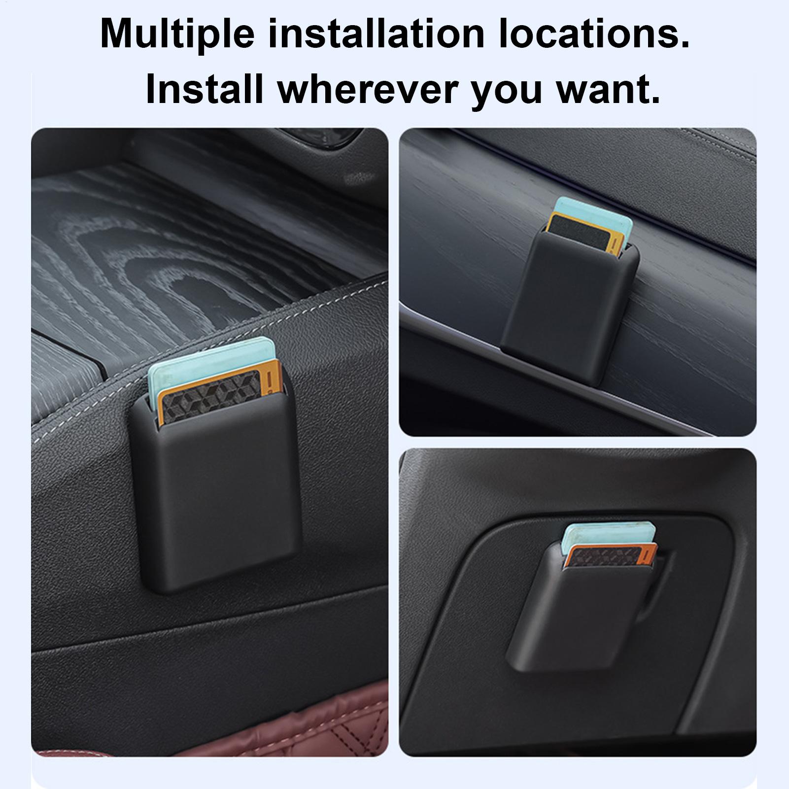 Car Card Organizer Adhesive In - Place Card Holder incelemesi ve fiyatı