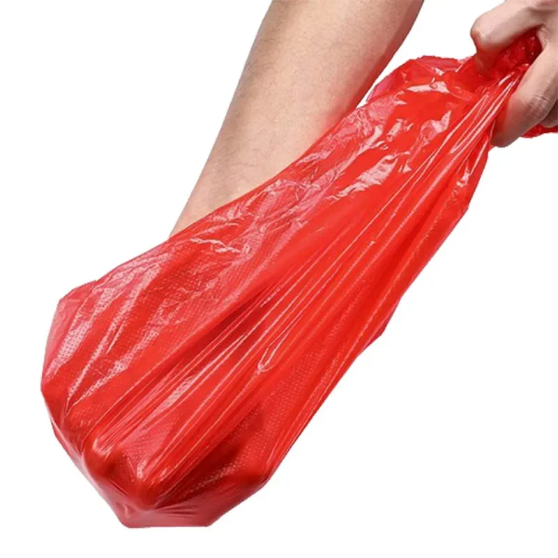 50Pcs/Lot Plastic Bag With Han - Wedding Supply Shops incelemesi ve fiyatı