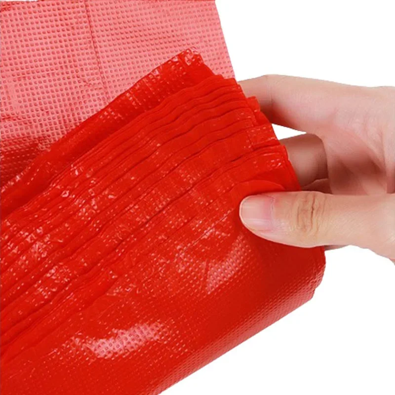 50Pcs/Lot Plastic Bag With Han - Wedding Supply Shops incelemesi ve fiyatı