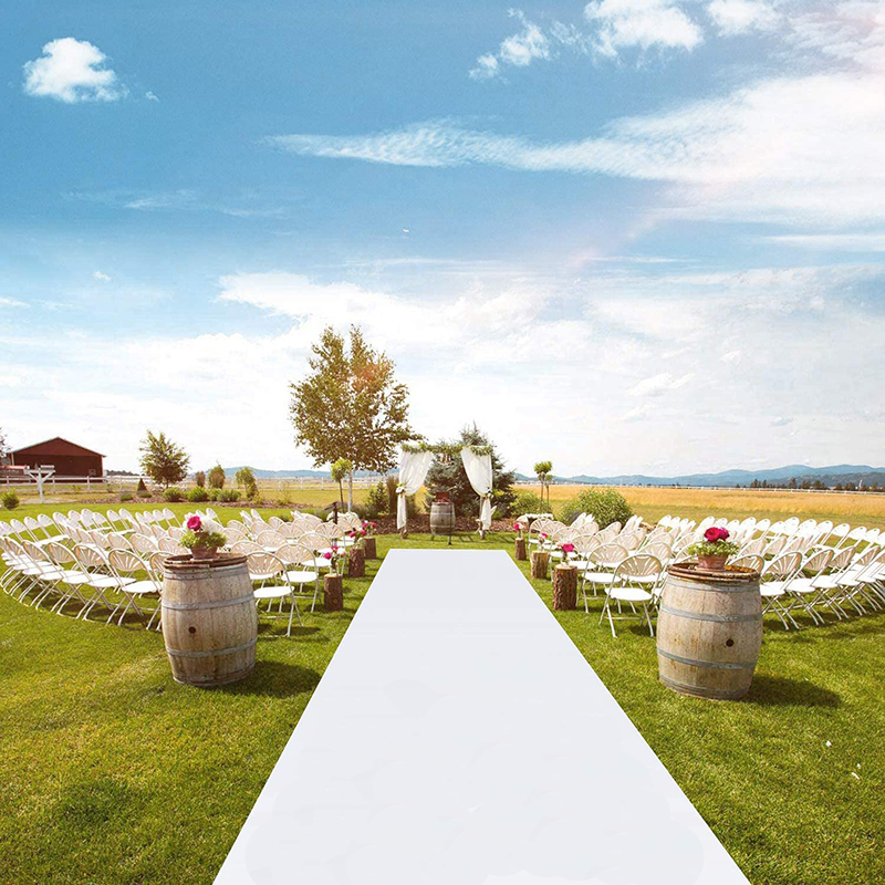 Romantic White Wedding Carpet  - Aisle Runner White incelemesi ve fiyatı