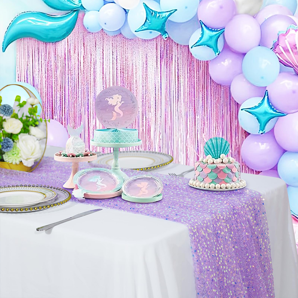 Mermaid Table Runner Iridescen - Table Runner Sequin incelemesi ve fiyatı