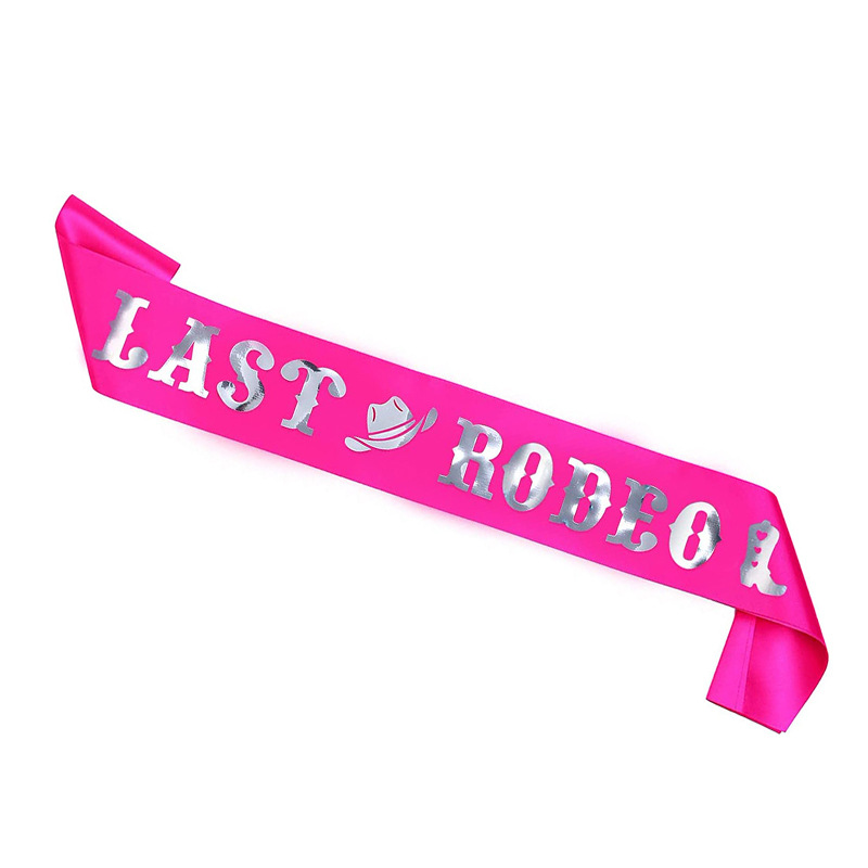 1Pcs Last Rodeo Sash Bachelore - Bride Tribe Sash incelemesi ve fiyatı