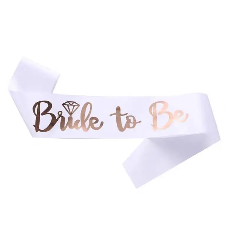 1 Set Bridal Sash Rose Gold De - Bride Tribe Sash incelemesi ve fiyatı
