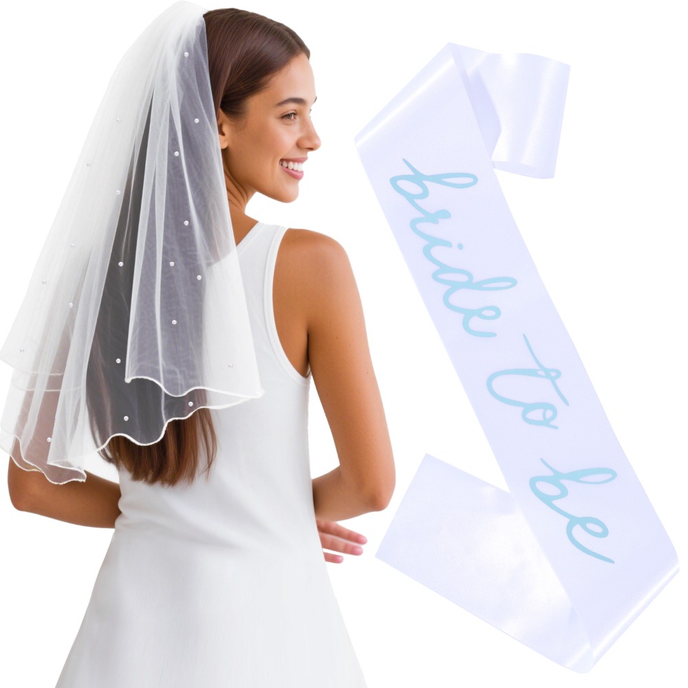 2pcs Pearl Bride To Be Satin S - Bride Tribe Sash incelemesi ve fiyatı