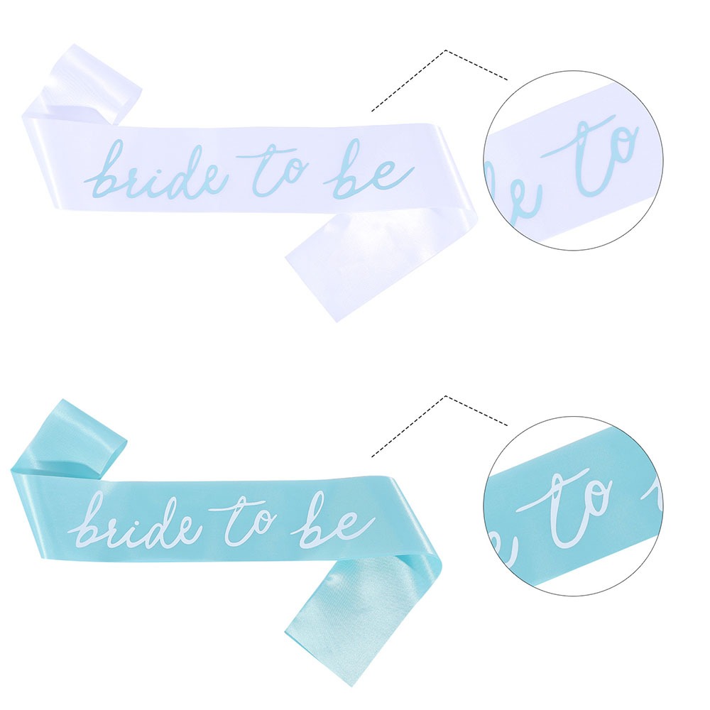 2pcs Pearl Bride To Be Satin S - Bride Tribe Sash incelemesi ve fiyatı