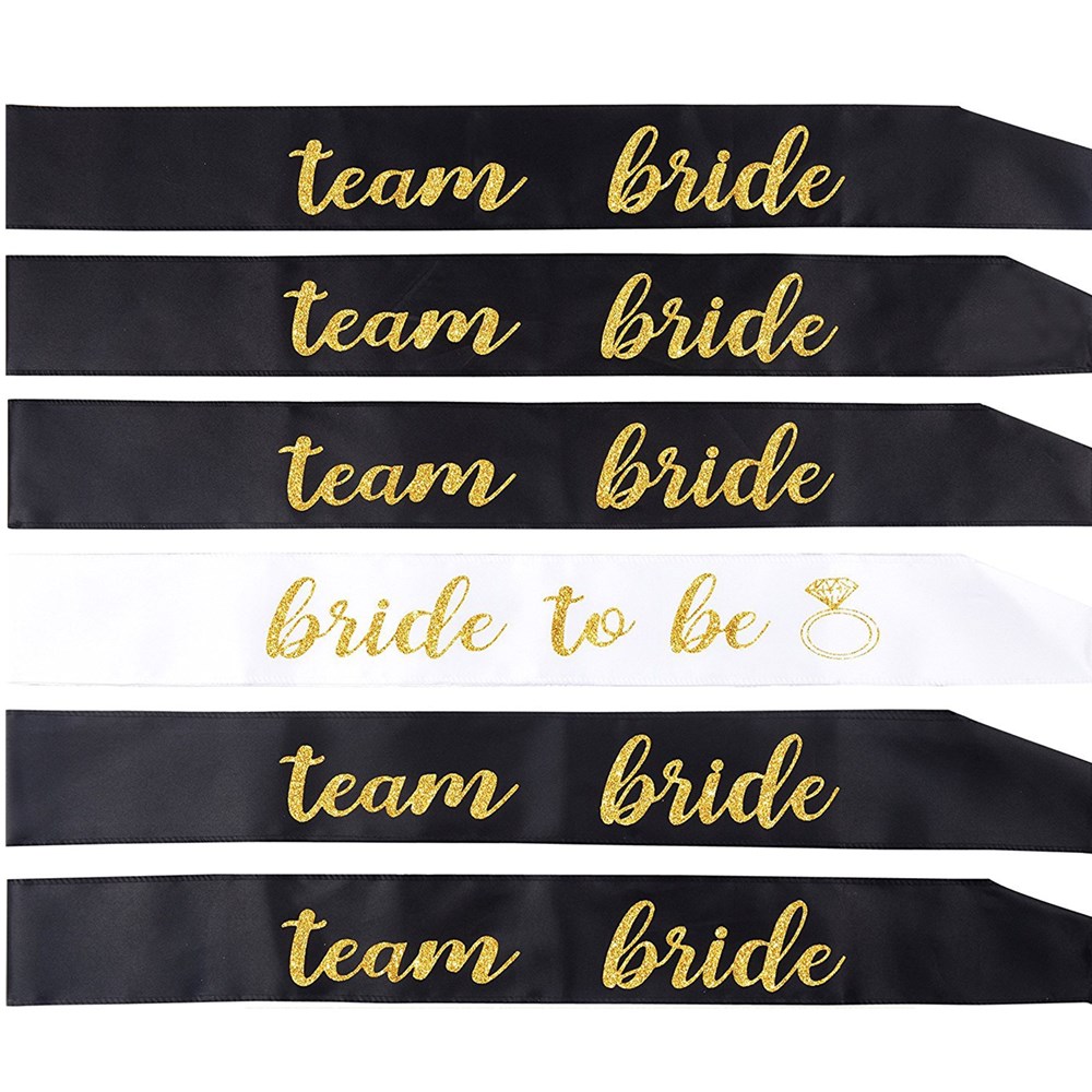 1set Wedding Bride To Be Team  - Bride Tribe Sash incelemesi ve fiyatı