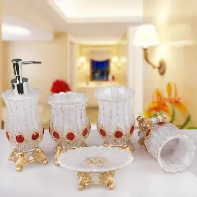 Bathroom Accessories Five-piec - Wedding Bathroom Supply Kit incelemesi ve fiyatı